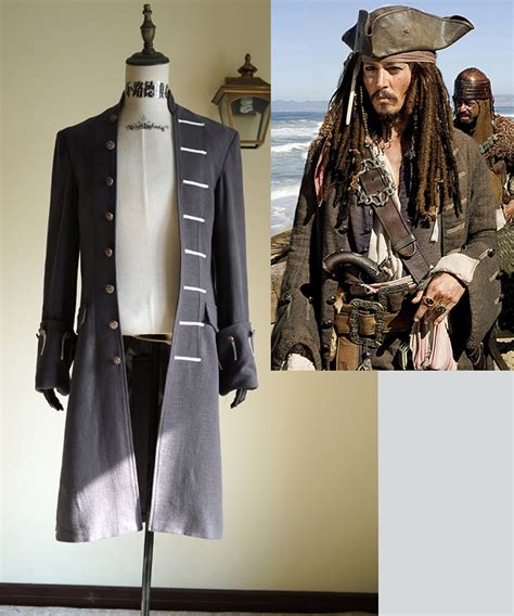 jack sparrow coat pirates